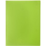 MARBIG SOFT TOUCH DISPLAY BOOK NONREFILLABLE 12 POCKET A4 LIME