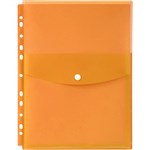 MARBIG BINDER POCKET TOP OPENING A4 ORANGE