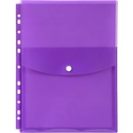 MARBIG BINDER POCKET TOP OPENING A4 PURPLE