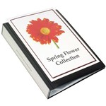 MARBIG CLEARVIEW DISPLAY BOOK NONREFILABLE 36 POCKET A4 BLACK