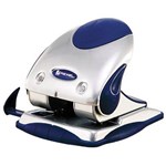 REXEL P225 PRECISION 2 HOLE PUNCH 25 SHEET SILVERBLUE
