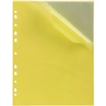 MARBIG SOFT TOUCH BINDER DISPLAY BOOK 10 POCKET A4 YELLOW 7072358     