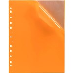 MARBIG SOFT TOUCH BINDER DISPLAY BOOK 10 POCKET A4 ORANGE 