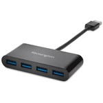 KENSINGTON UH4000 4PORT HUB USBA 30 BLACK