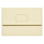 MARBIG SLIMPICK DOCUMENT WALLET FOOLSCAP BUFF