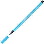 STABILO 68 FIBRE TIP PEN 10MM FLURO BLUE