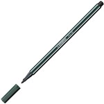 STABILO 68 FIBRE TIP PEN 10MM EARTH GREEN