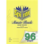 SPIRAX 244 MUSIC BOOK 96 PAGE A4