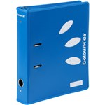 COLOURHIDE ZIPPER LEVER ARCH FILE 70MM A4 BLUE