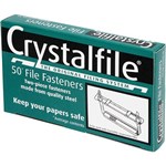 CRYSTALFILE FILE FASTENERS BOX 50