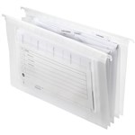 MARBIG EXPANDING SUSPENSION FILES FOOLSCAP PP CLEARBLUE PACK 5