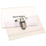 REXEL CONVENTION CARD HOLDER PIN AND CLIP PACK 10 7021008