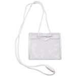 REXEL CARDHOLDER WITH LANYARD CLEAR PACK 10 7055958    