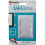 VELCRO HANGABLES REMOVABLE WALL FASTENERS SQUARES LARGE PACK 4