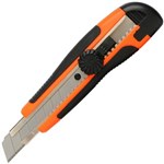 MARBIG CUTTER KNIFE HEAVY DUTY WITH WHEEL LOCK 18MM YELLOWBLACK