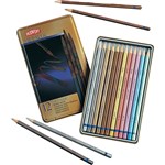 DERWENT METALLIC PENCIL COLLECTION TIN 12