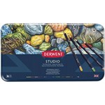 DERWENT STUDIO COLOURED PENCILS ASSORTED TIN 36