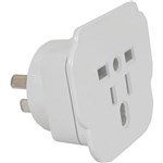 MOKI AUNZ TRAVEL ADAPTOR FOR WORLD INBOUND WHITE
