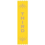 AVERY 69631 MERIT RIBBONS SATIN 3RD PLACE YELLOW PACK 100