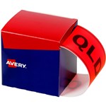 AVERY 932606 STATE IDENTIFICATION LABELS QLD 100 X 1504MM FLURO RED PACK 500