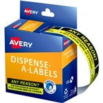 AVERY 937262 MESSAGE LABELS ANY REASON 19 X 64MM BOX 125