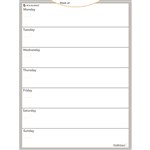 ATAGLANCE WALLMATES WEEKLY PLANNER 450 X 600MM