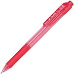 PENTEL EBALL RETRACTABLE BALLPOINT PEN 10MM RED