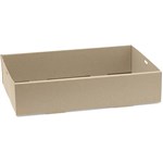 BIOPAK BIOBOARD CATERING TRAY BASE MEDIUM BROWN PACK 100