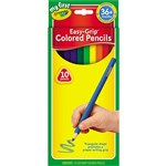 CRAYOLA JUNIOR TRIANGULAR COLOURED PENCILS 4MM PACK 10