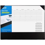BANTEX DESK PAD WITH WEEKLY CALENDAR 450 X 590MM BLACK