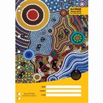 CULTURAL CHOICE BINDER BOOK 8MM RULED 60GSM 64 PAGE A4 MOTIF
