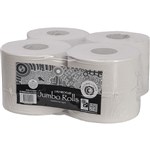 CULTURAL CHOICE RECYCLED JUMBO TOILET ROLL 1PLY 500M WHITE