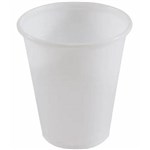 DISPOSABLE PLASTIC CUP WHITE 180200ML PACK 50 7035519
