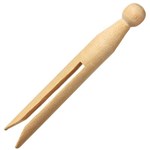  DOLLY PEGS 10CM PLAIN PACK 7008343