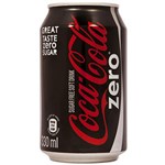 COCACOLA ZERONO SUGAR 375ML CAN BOX 24 COKE 7011657