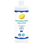 CLEAN PLUS DISHWASHING LIQUID 1 LITRE LEMON FRESH CARTON 12