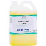 CLEAN PLUS DISINFECTANT 5 LITRE LEMON CARTON 3