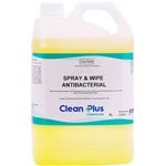CLEAN PLUS SPRAY AND WIPE ANTIBACTERIAL 5 LITRE CARTON 3