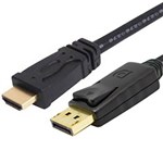 COMSOL DISPLAYPORT CABLE MALE TO HDMI MALE 5M