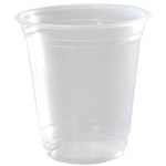 CAPRI COLD DRINK CUP PLASTIC 8OZ CLEAR PACK 50