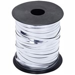 CUMBERLAND CURLING RIBBON 5MM X 460M SILVER