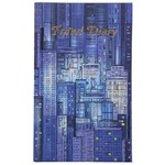 CUMBERLAND BLUE CITYSCAPE TRAVEL DIARY 170 X 105MM 72 LEAF