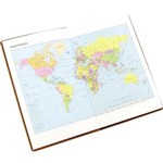 CUMBERLAND TRAVEL DIARY PASSPORT DESIGN CLEAR COVER 150 X 95MM