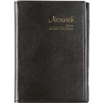 CUMBERLAND 2022 NORWICH SPIRAL DIARY PVC WEEK TO VIEW A7 BLACK
