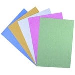 COLOURFUL DAYS GLITTER PAPER A4 150GSM ASSORTED COLOURS PACK 50