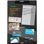 JUSTICK ELECTRO ADHESION NOTICE BOARD MINI WITH OVERLAY BLACK