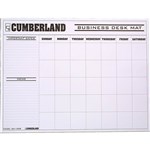 CUMBERLAND DESK PLANNER CALENDAR UNDATED MONTH TO VIEW REFILL PACK 12