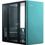 D POD 24 PERSON OFFICE POD TURQUOISE