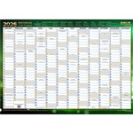 WRITERAZE QC2 2022 RECYCLED YEAR PLANNER 500 X 700MM