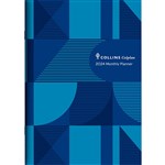 COLLINS 2023 COLPLAN EARLY EDITION PLANNER DIARY MONTH TO VIEW A4 GEO BLUE